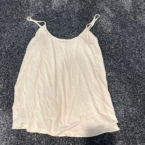 Light green tank with beautiful side detailing